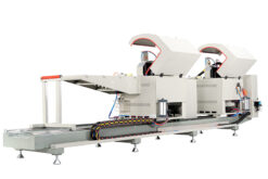 Máy cắt nhôm 2 đầu mâm xoay F450 3
